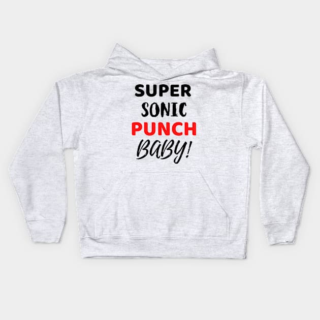 Cisco Ramon Flash - Super Sonic Punch Baby Kids Hoodie by Famgift